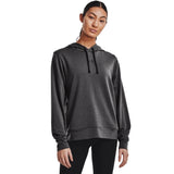 Under Armour Womens Rival Terry Hoodie In Grey