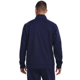 Under Armour Mens Armour Fleece ¼ Zip Sweatshirt In Navy