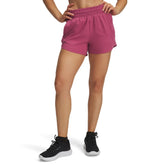 Under Armour Womens Vanish 3 Inch Shorts In Fuchsia Dusk