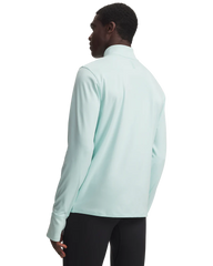 Under Armour Mens Qualifier Run 1/4 Zip T-Shirts In Refresh Mint