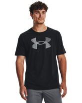 Under Armour 1379451 Big Logo Full Ss 001 Black