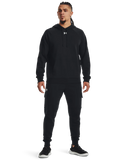Under Armour Mens Rival Fleece Hoodie In Black