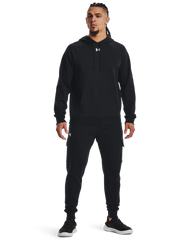 Under Armour Mens Rival Fleece Hoodie In Black