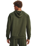 Under Armour Mens Rival Fleece Hoodie In Green