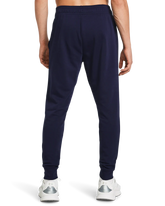 Under Armour Mens Rival Terry Joggers In Navy Blue