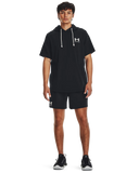Under Armour Mens Rival Terry Shorts In Black