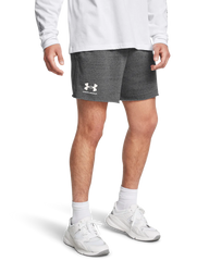 Under Armour Mens Rival Terry Shorts In Grey