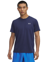Under Armour Mens Launch Short sleeve T-Shirts In Navy