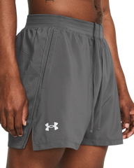 Under Armour Mens Lunch 5" Shorts In Grey
