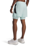 Under Armour Men Launch 5" 2-In-1 Shorts Refresh Mint