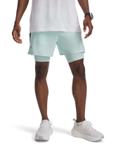 Under Armour Men Launch 5" 2-In-1 Shorts Refresh Mint