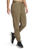 Under Armour Armoursport High Rise Woven Pants In Khaki