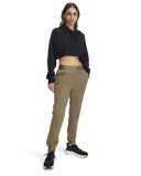 Under Armour Armoursport High Rise Woven Pants In Khaki