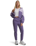 Under Armour Womens Armoursport High Rise Woven Pant In Purple
