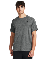 Under Armour Mens tech Textured T-Shirt In Grey