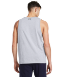 Under Armour Mens Sportstyle Tank Tops In Light Grey