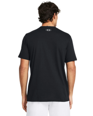 Under Armour Mens Sportstyle Logo T-shirts In Black