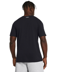 Under Armour Mens Gl Foundation Update Short Sleeves T-Shirt In Black
