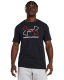 Under Armour Mens Gl Foundation Update Short Sleeves T-Shirt In Black