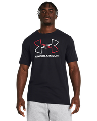 Under Armour Mens Gl Foundation Update Short Sleeves T-Shirt In Black