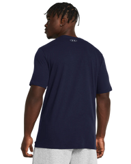 Under Armour Mens Gl Foundation Update Short Sleeves T-Shirt In Navy