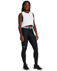 Under Armour Womens Heat Gear Authentic Leggings In Black