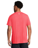Under Armour Mens Launch Camo T-Shirt In Neon Pink