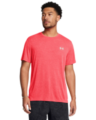 Under Armour Mens Launch Camo T-Shirt In Neon Pink