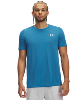 Under Armour Mens Vanish Seamless T-Shirt In Blue