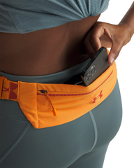 Under Armour Unisex Launch Run Belt Bag In Orange