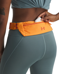 Under Armour Unisex Launch Run Belt Bag In Orange