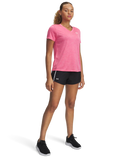 Under Armour Womens Tech Play Up Shorts In Black and White