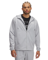 Under Armour Mens Rival Woven Windbreaker In Grey