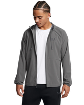 Under Armour Mens Vibe Woven Jacket In Grey