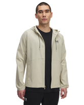 Under Armour Mens Vibe Woven Jacket In Khaki