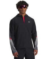 Under Armour Men Velociti Storm Hooded Jacket Black