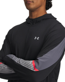 Under Armour Men Velociti Storm Hooded Jacket Black