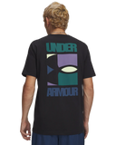Under Armour Block Logo Short Sleeve T-Shirt In Black