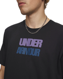 Under Armour Block Logo Short Sleeve T-Shirt In Black