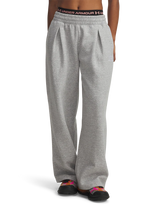 Under Armour Rival Fleece Script Pants In Grey