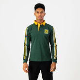Old School Sa Supporters United Ls Rugby Ls Jersey Green