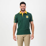 Old School Sa Supporters United Ss Rugby Jersey Green