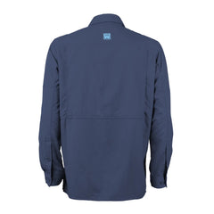 Watamu Mens Pemba Petrol Blue Shirt
