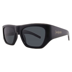 Saint Laurent 52 Sunglasses For Men In Black