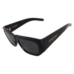 Saint Laurent 52 Sunglasses For Men In Black