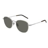 Saint Laurent Womens Sunglasses In Silver Grey