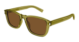 Saint Laurent Sunglasses Man Green Brown Sl 710-005