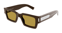 Saint Laurent Sunglasses Unisex Brown Crystal Brown Sl 572-007