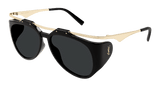 Saint Laurent sunglasses Woman Black Gold Black SL M137 AMELIA-001