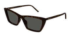 Saint Laurent sunglasses Woman havana Grey SL 737 MICA THIN-002